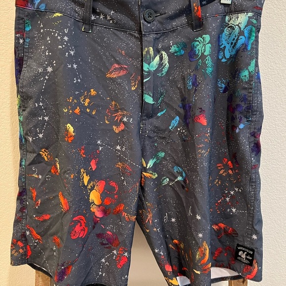 Vans Vanphibian Cosmic Print Shorts - Picture 1 of 5